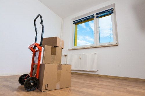 Experienced Man and Van team handling furniture